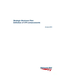 Overarching CP5 Enhancements Plan