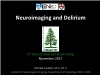 DIFFUSION TENSOR IMAGING (DTI) – Microstructural Brain Abnormalities SAGES Study / MRI Measures