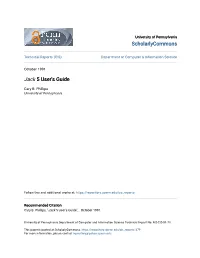 Jack 5 User's Guide