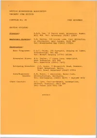 Variable Star Section Circulars