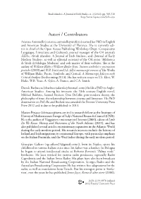 Autori / Contributors