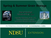 Corn and Soybean Drying and Storage
