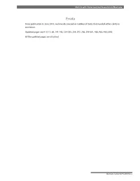 Errata Since Publication in June 2010, We Have Discovered an Number of Items That Needed Either Clarity Or Correction