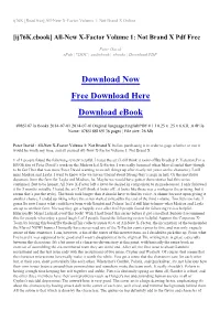 Ij76k [Read Free] All-New X-Factor Volume 1: Not Brand X Online