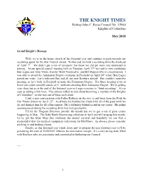 THE KNIGHT TIMES Bishop John C