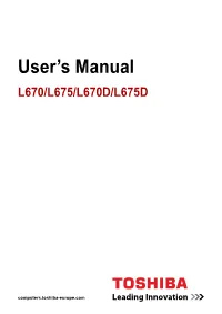 User's Manual