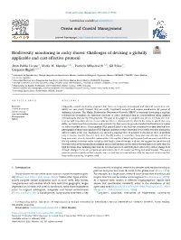 Biodiversity Monitoring in Rocky Shores: Challenges of Devising a Globally Applicable and Cost-Effective Protocol