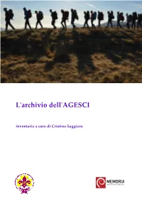 AGESCI Inventario 2019 Def