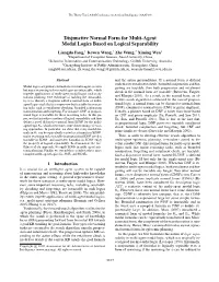 Disjunctive Normal Form for Multi-Agent Modal Logics Based on Logical Separability