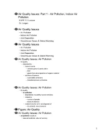 EVPP 111 Lecture Dr