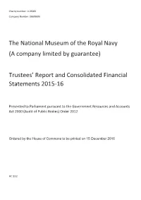 Trustees' Report and Consolidated Financial Statements 2015-16