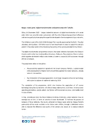 Water Grids' Digital Transformation and Partnership with Takadu