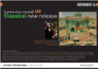 Classical New Release