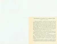 Development of Irrigation in the Arkansas Valley Joseph 0