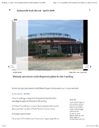 Sleiman Sees More Redevelopment Plans for the Landing | Jax Daily