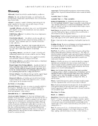 Wood Handbook--Glossary