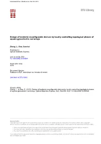 Design of Terahertz Reconfigurable Devices by Locally Controlling Topological Phases of Square Gyro-Electric Rod Arrays