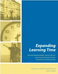 Expanding Learning Time