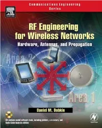 RF Engineering for Wireless Networks