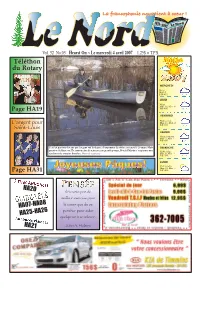 4 Avril 2007D1,25$ + T.P.S
