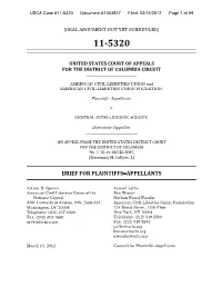 Brief for Plaintiffs-Appellants