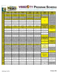 Me-TV Net Listings for 3-9-20