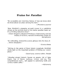 Praise for Parallax