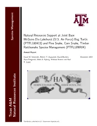 T Exas A& M Natural Resources Institute