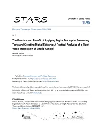 The Practice and Benefit of Applying Digital Markup In