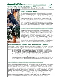Cork Fact Sheet