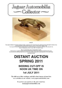 Distant Auction Spring 2011