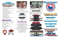 Spring/Summer Clinics 2021