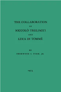 The Collaboration of Niccolò Tegliacci and Luca Di Tommè