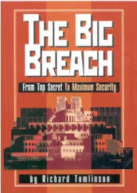 Big Breach; from Top Secret to Maximum Security Compliments Of
