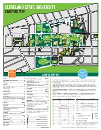 Cleveland State University Campus Map