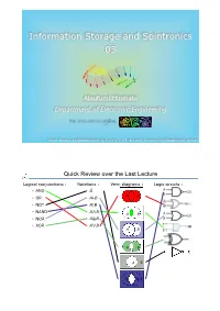 Information Storage and Spintronics 03
