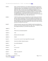 This Transcript Was Exported on Nov 17, 2019 - View Latest Version Here