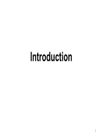 Introduction
