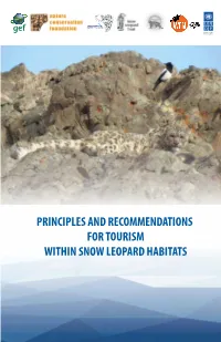 Principles and Recommendations for Tourism Within Snow Leopard Habitats