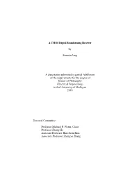 A CMOS Digital Beamforming Receiver by Sunmin Jang A