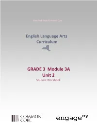 GRADE 3 Module 3A Unit 2 Student Workbook
