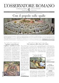 L'osservatore Romano