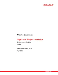 Oracle Documaker System