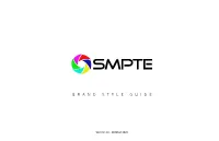 SMPTE Style Guide