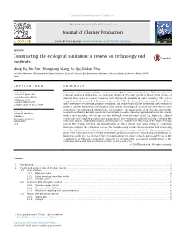 Constructing the Ecological Sanitation: a Review on Technology and Methods