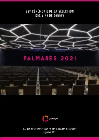 Palmarès 2021