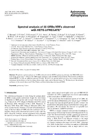 Spectral Analysis of 35 Grbs/Xrfs Observed with HETE-2/FREGATE?