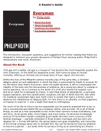 Reader's Guide for Everyman Published by Houghton Mifflin