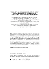 Recent Changes in Land-Use in the Pambala–Chilaw Lagoon Complex (Sri Lanka) Investigated Using Remote Sensing and Gis: Conservation of Mangroves Vs