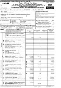 990-PF and Its Instructions Is at Www